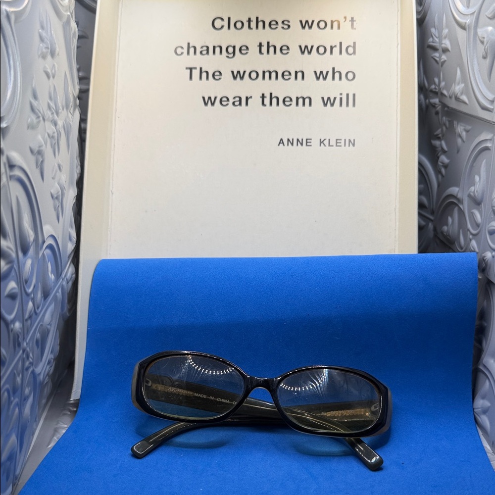 Anne‎ Klein olive & Black Women's Glasses